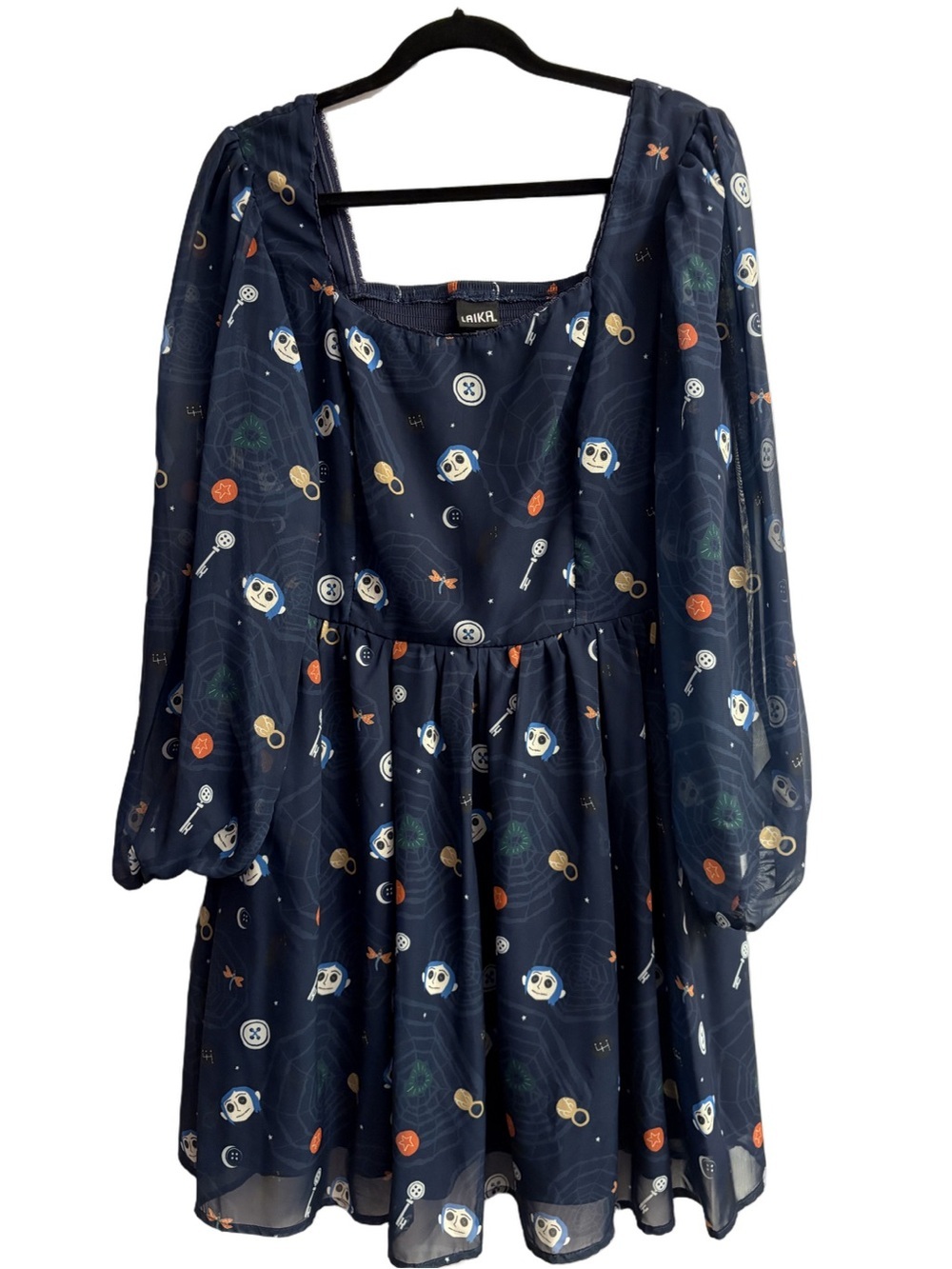 Coraline Chiffon Dress Boxlunch - Picture 2 of 7